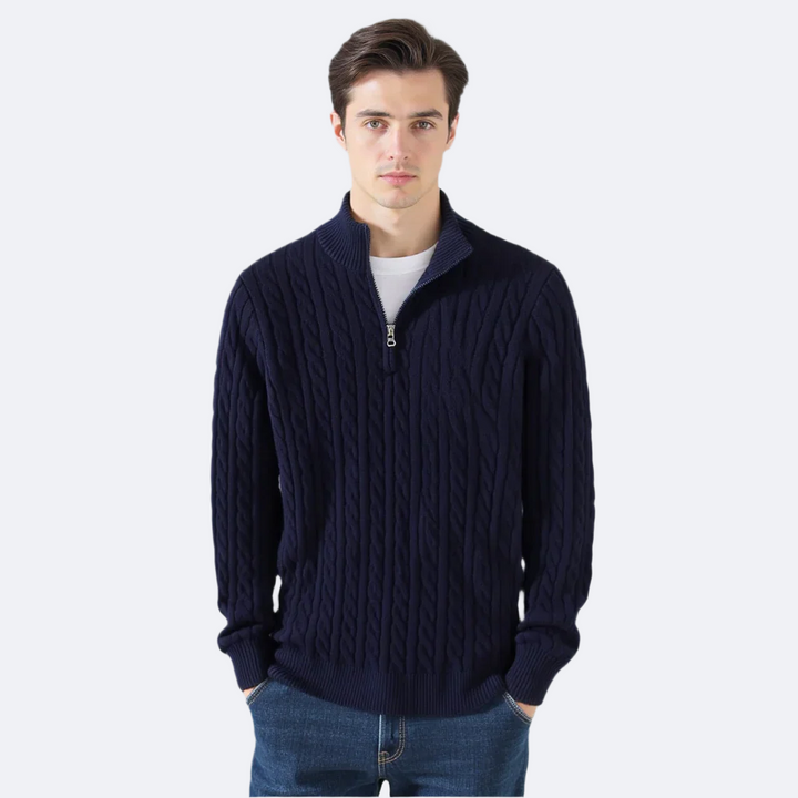 Sorell™ | Zipped Cable Sweater