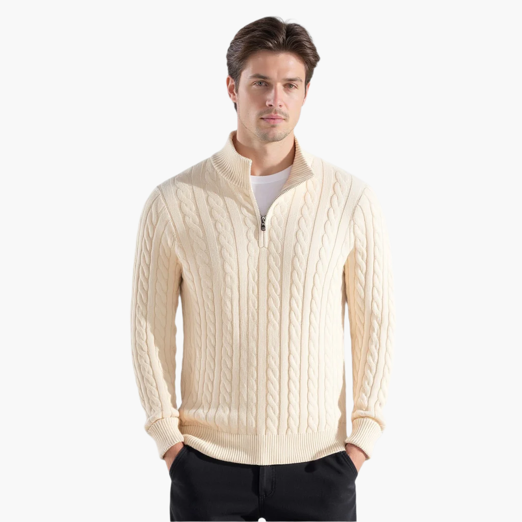 Sorell™ | Zipped Cable Sweater