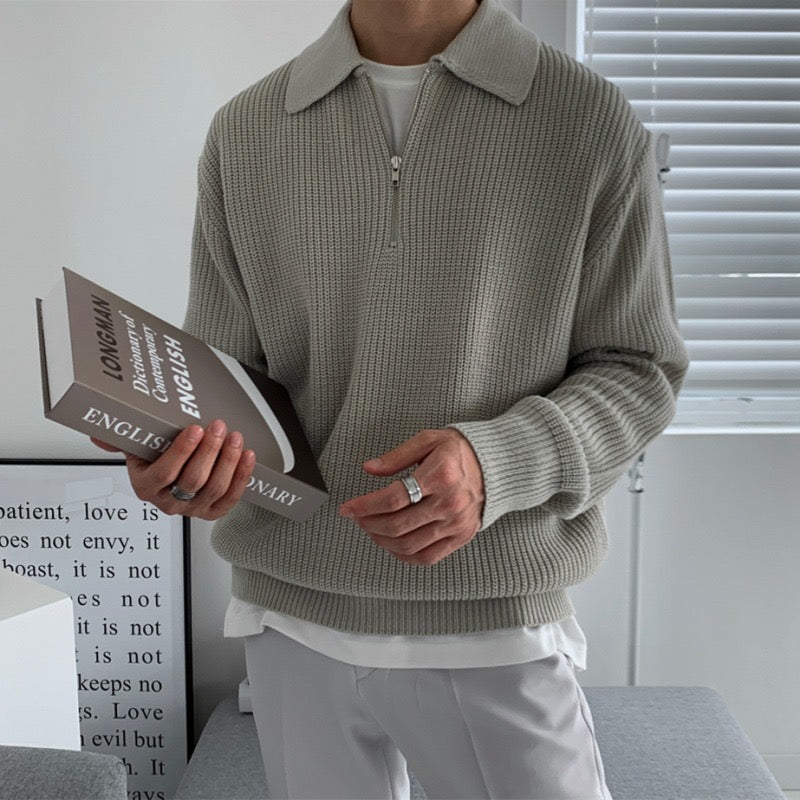 Sorell™ | Halve-Rits Sweater