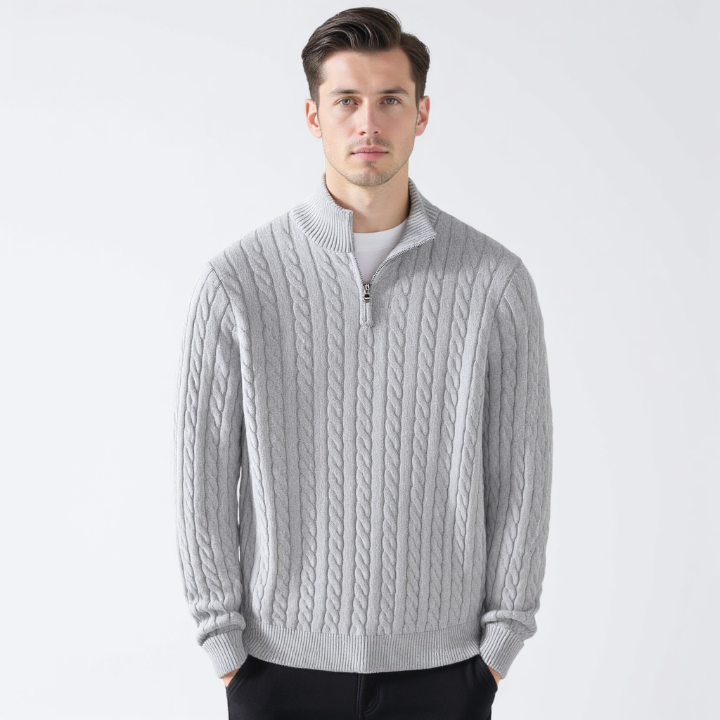 Sorell™ | Zipped Cable Sweater