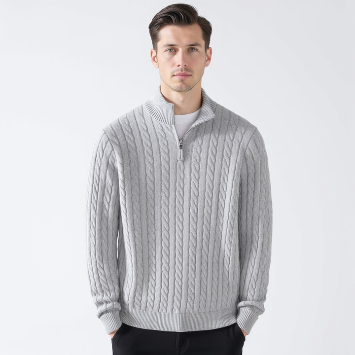Sorell™ | Zipped Cable Sweater