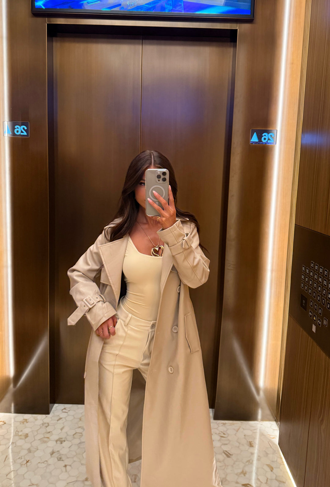 Sorell™ | Zwarte Trench Coat