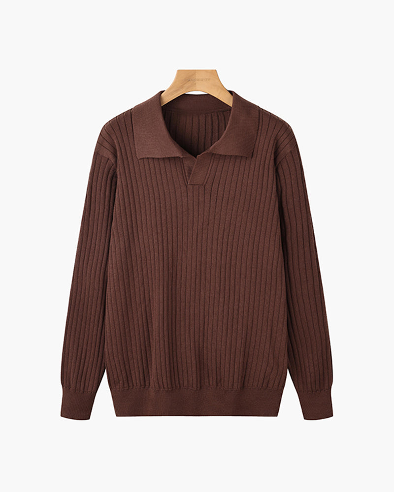 Sorell™ | V-Neck Polo lange mouw