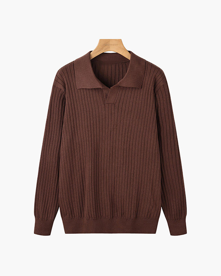 Sorell™ | V-Neck Polo lange mouw