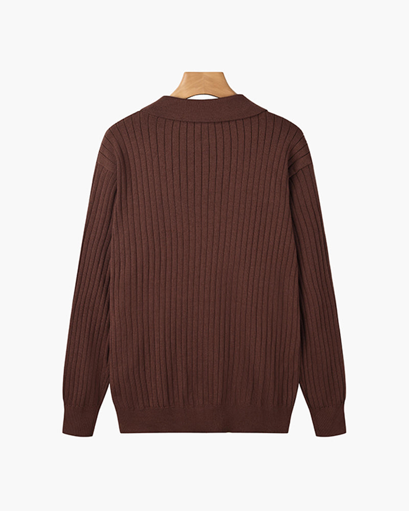 Sorell™ | V-Neck Polo lange mouw