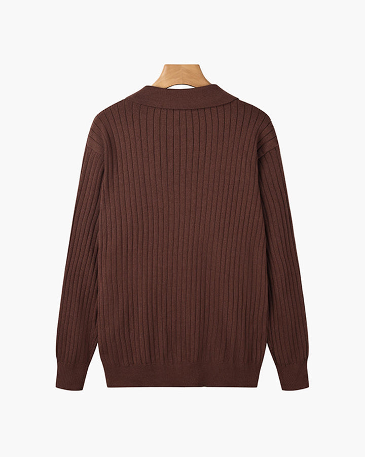 Sorell™ | V-Neck Polo lange mouw