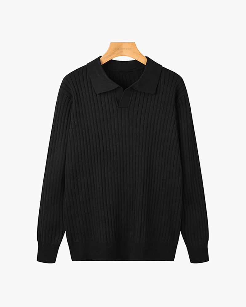 Sorell™ | V-Neck Polo lange mouw