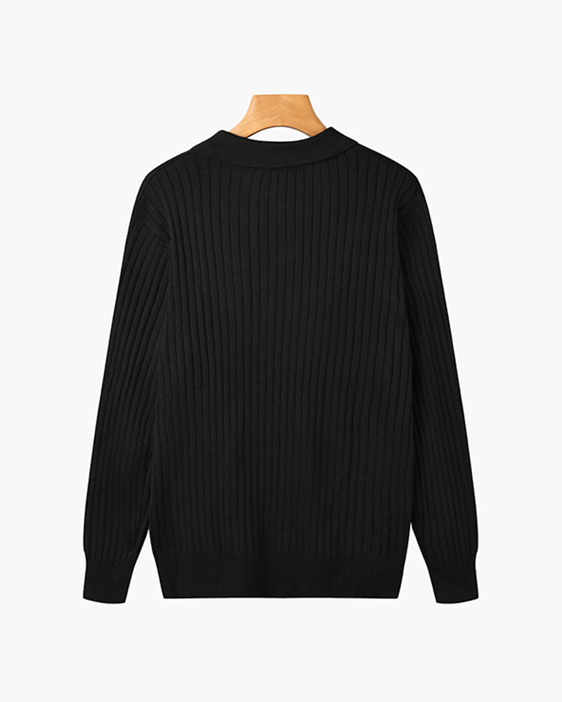 Sorell™ | V-Neck Polo lange mouw