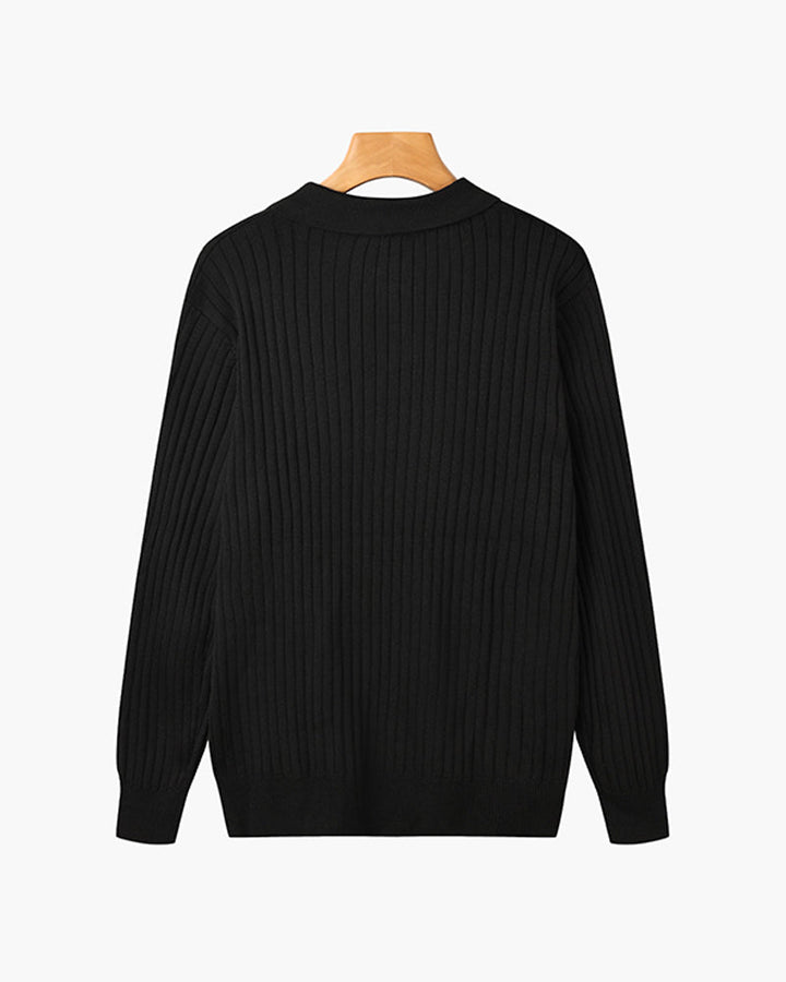 Sorell™ | V-Neck Polo lange mouw