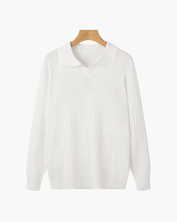 Sorell™ | V-Neck Polo lange mouw