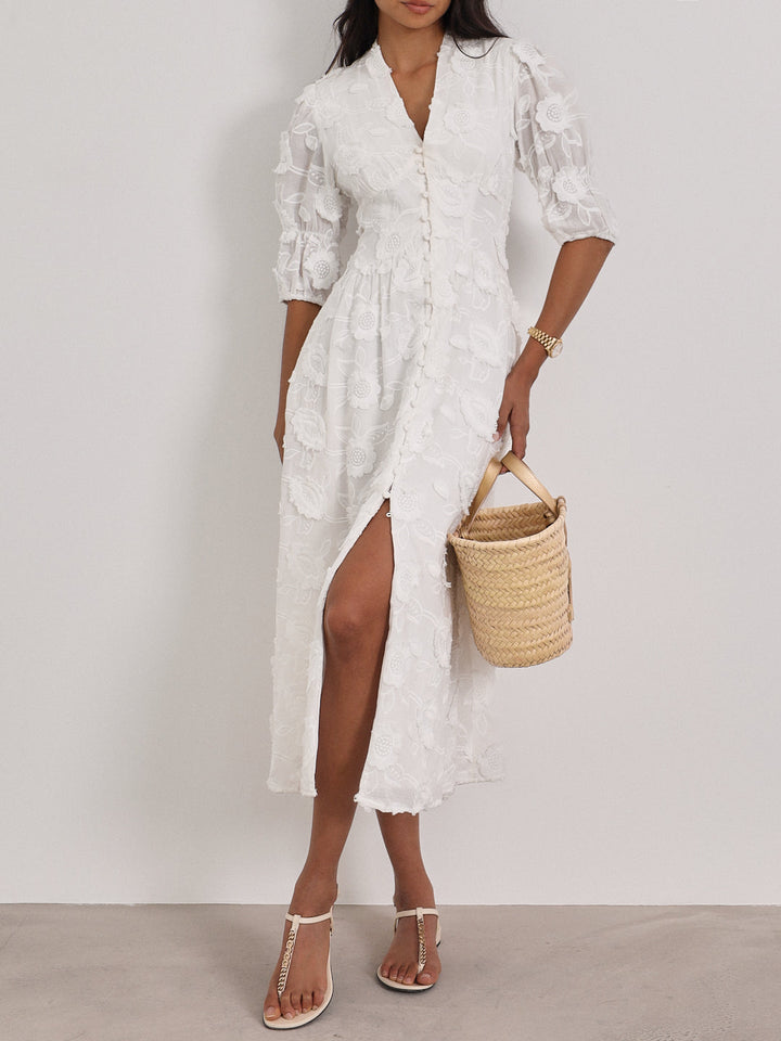 Sorell™ | Sierra Luxe Geborduurde Jurk