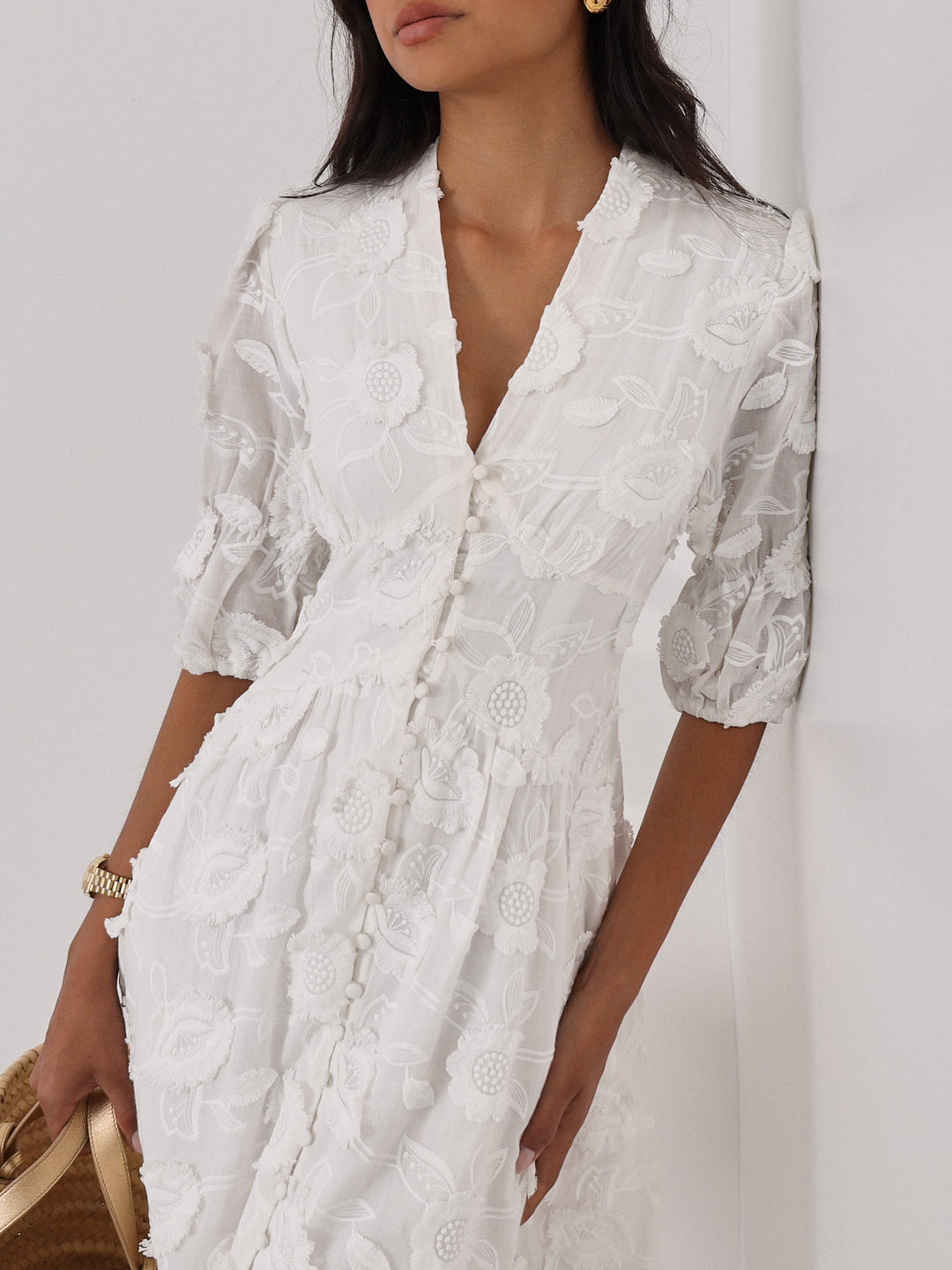 Sorell™ | Sierra Luxe Geborduurde Jurk