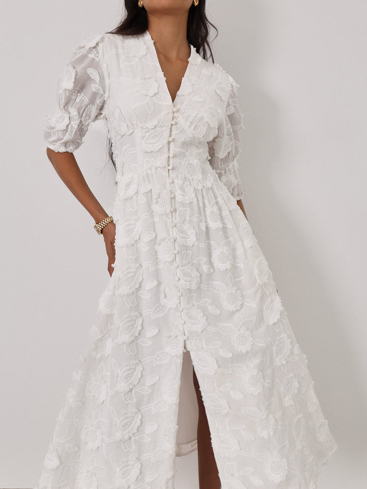 Sorell™ | Sierra Luxe Geborduurde Jurk