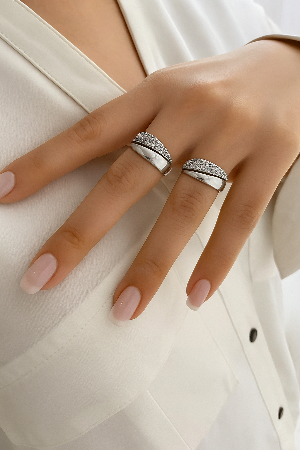 Sorell™ | Gouden Ring met Stralende Accenten